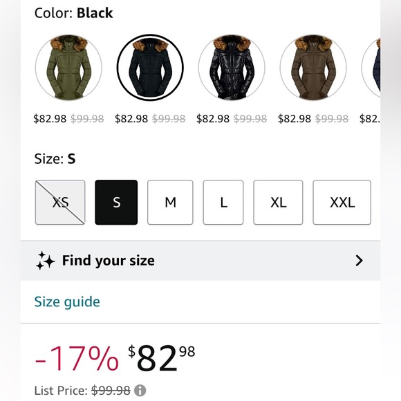 NWT CHERFLY Women’s Long Length Puffer Coat - Picture 3 of 16